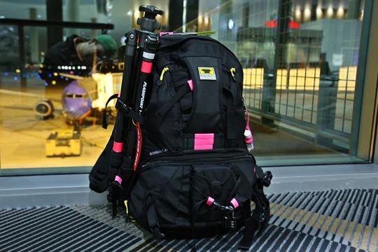 Bag for additional camera accessories